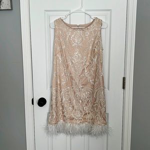 Vince Camuto Sequin Sleeveless Dress